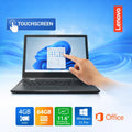 Lenovo 100e 2nd Gen 11.6” Touchscreen Laptop, 4GB RAM, 64GB, Windows 11 & Office 2021